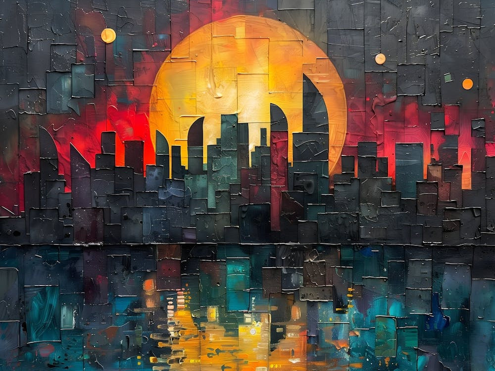 Sydney Cityscape, Cubism