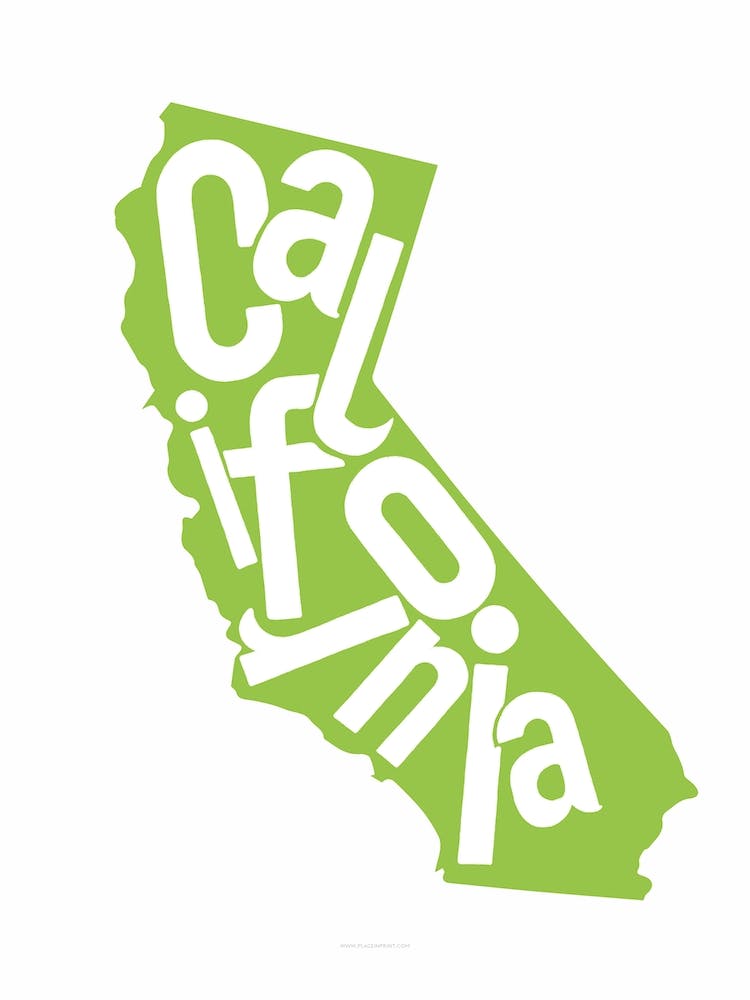 California State Typograpy