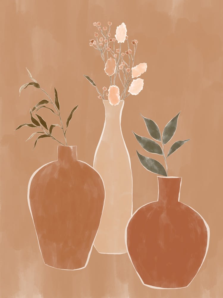 Three Vases