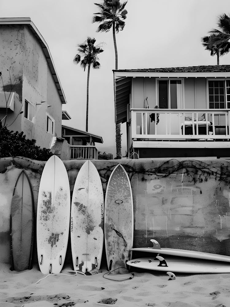 Surfboards On The Beach 3