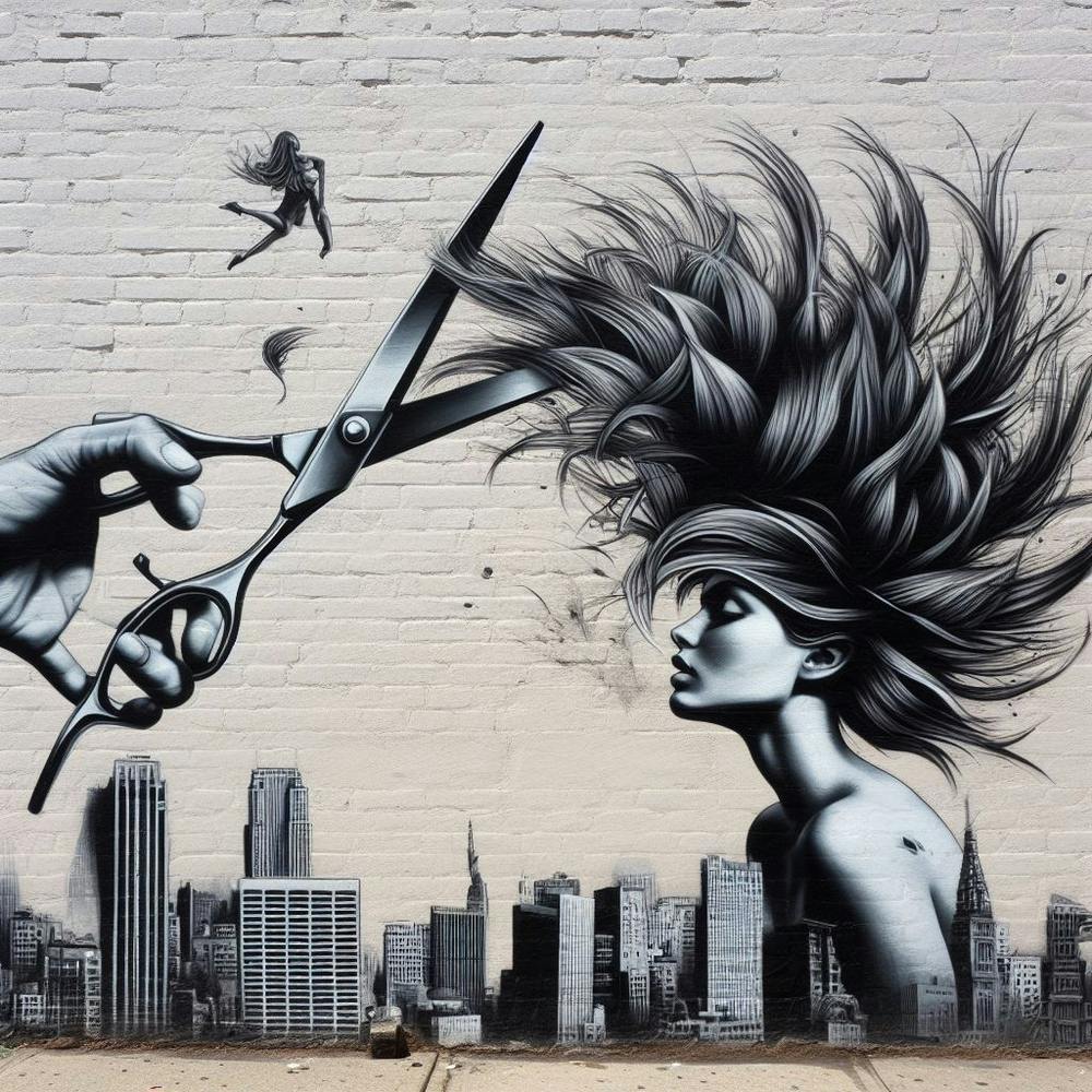 Scissors Cutting Hair 1