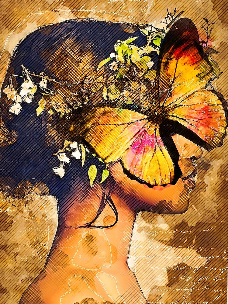 Butterfly Woman