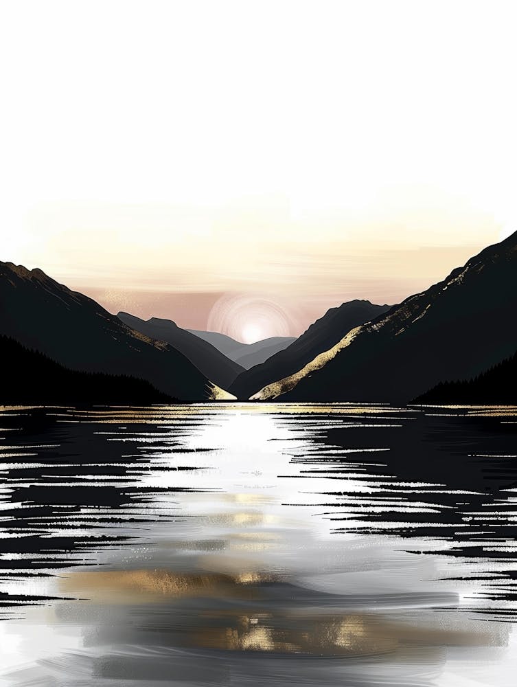 Sunset By The Lake 3