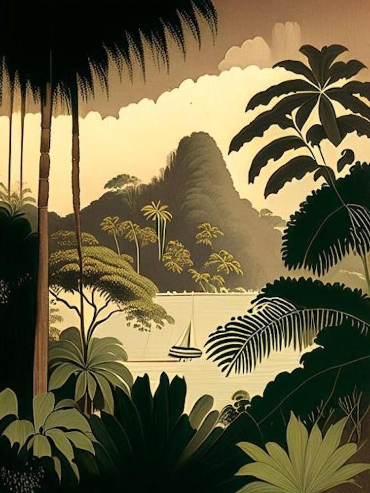Nuku Hiva French Polynesia Rousseau Inspired Tropical Destination