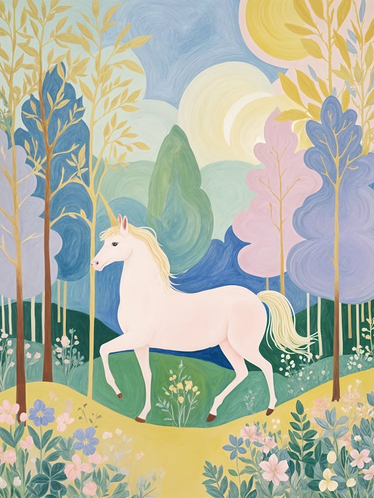 Whimsical Unicorn no1