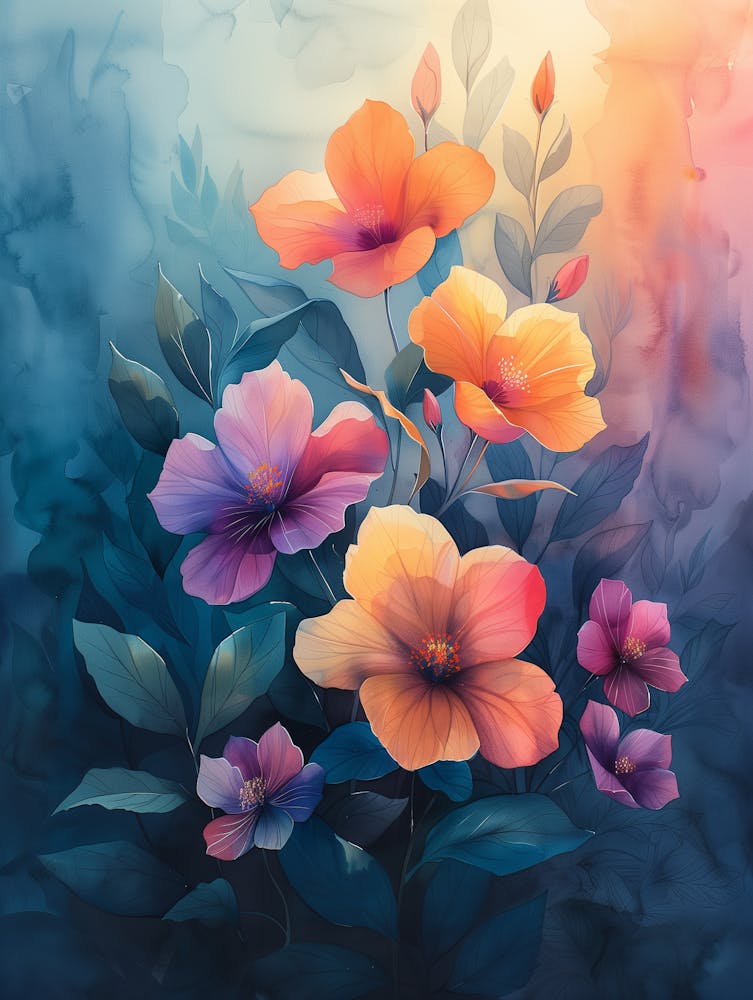 Watercolor Flowers