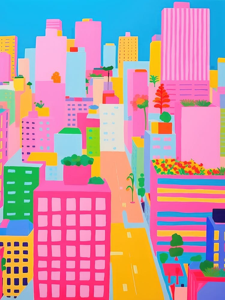 New York City Colourful View 8