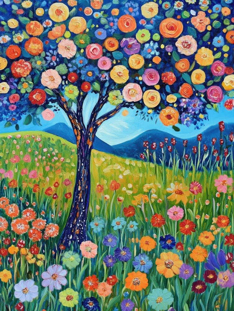 Tree Of Flowers