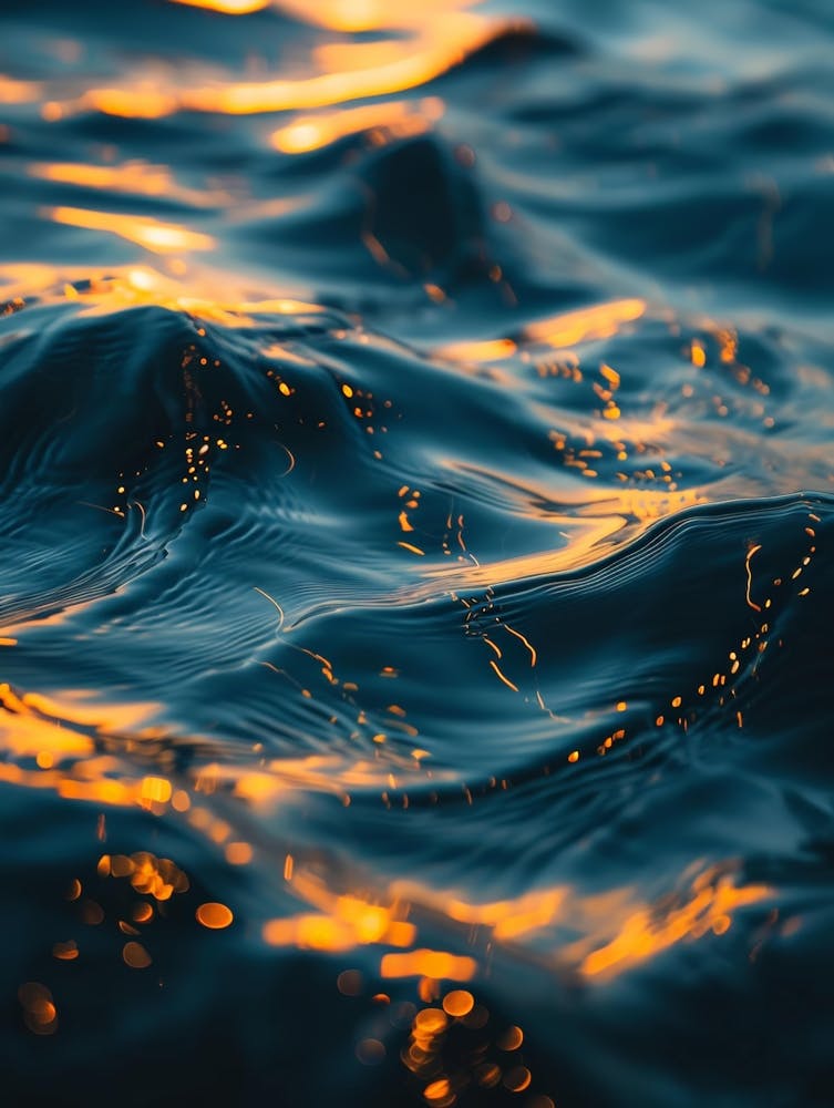Sunset In The Water