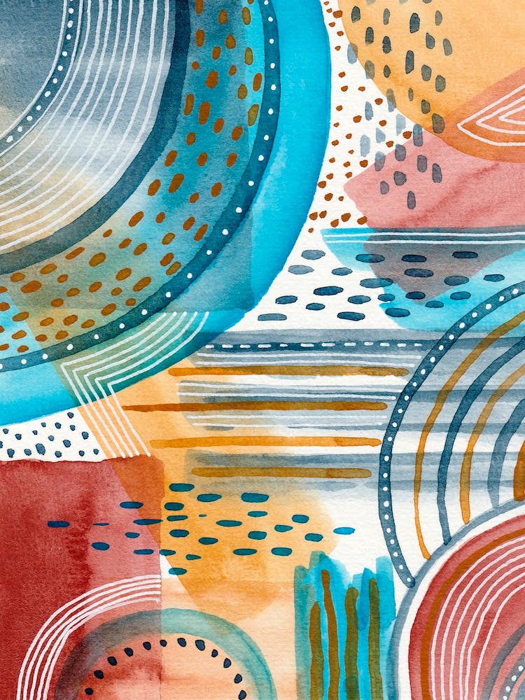 Watercolor Improvisation 5