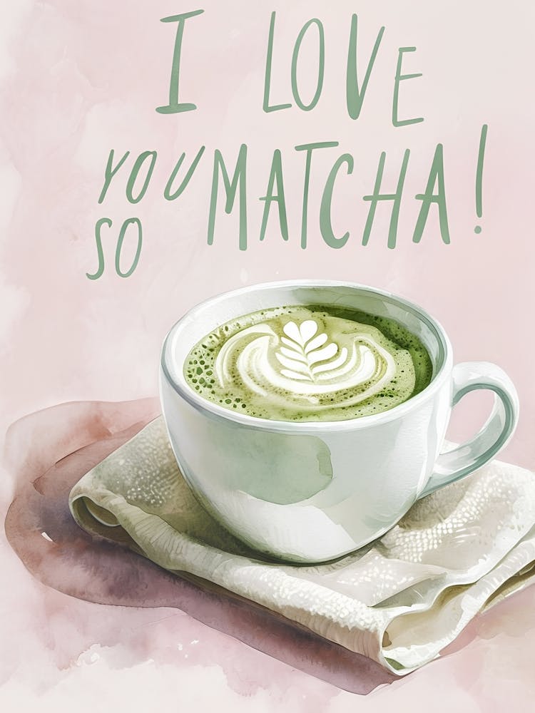 I Love You So Matcha