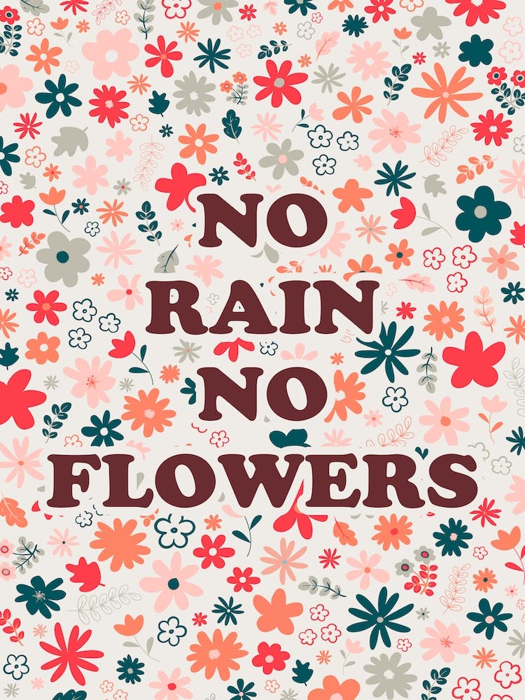 Herbstlich: Kein Regen, keine Blumen