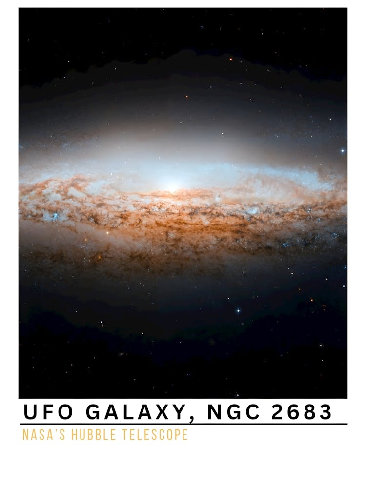 Ufo Galaxy, Ncg 8283