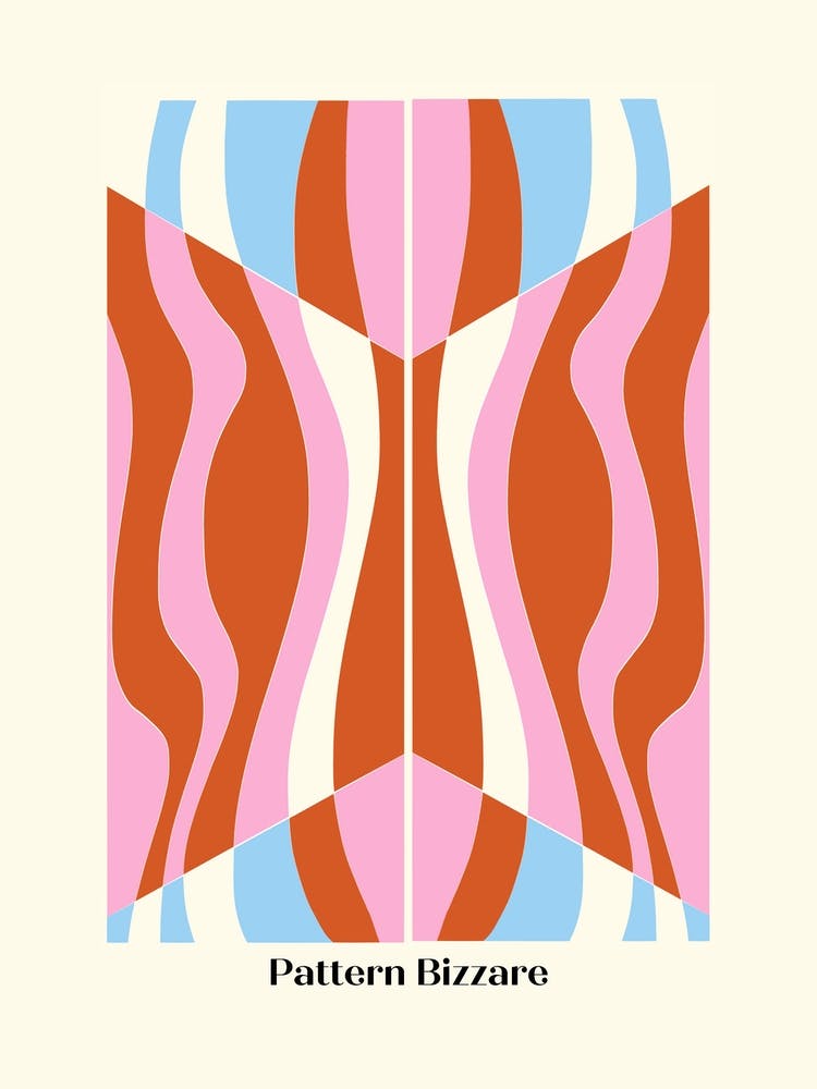 Pattern Bizarre In Red
