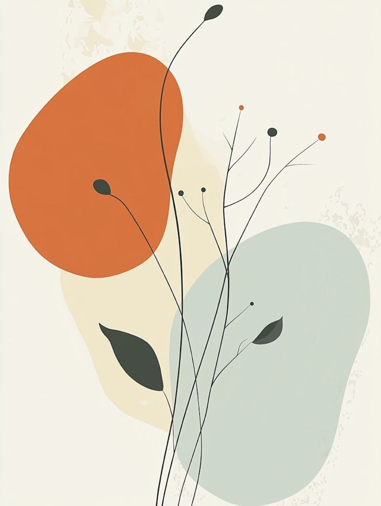 Abstract Floral Print 2
