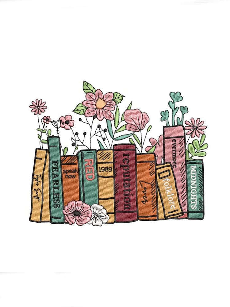 Books And Flowers taylor swift album titles