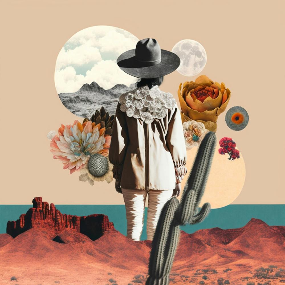 Cactus In The Desert