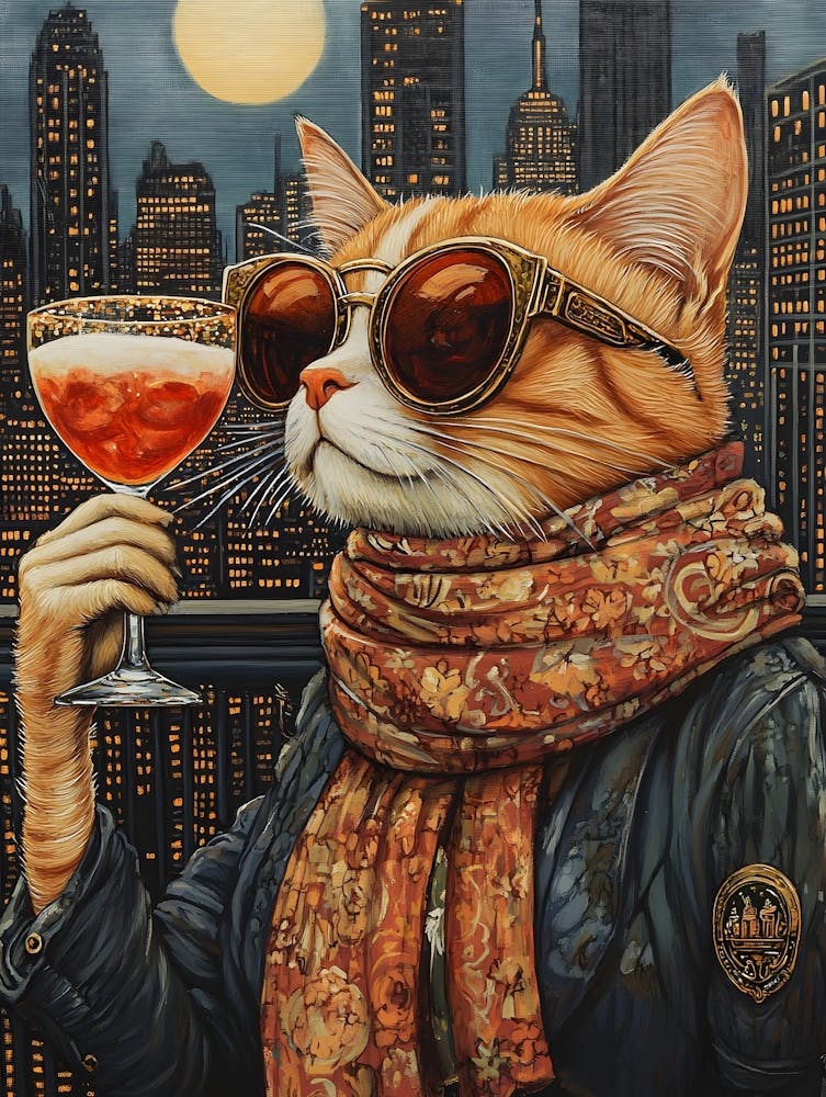 City Cat At Rooftop Bar 4