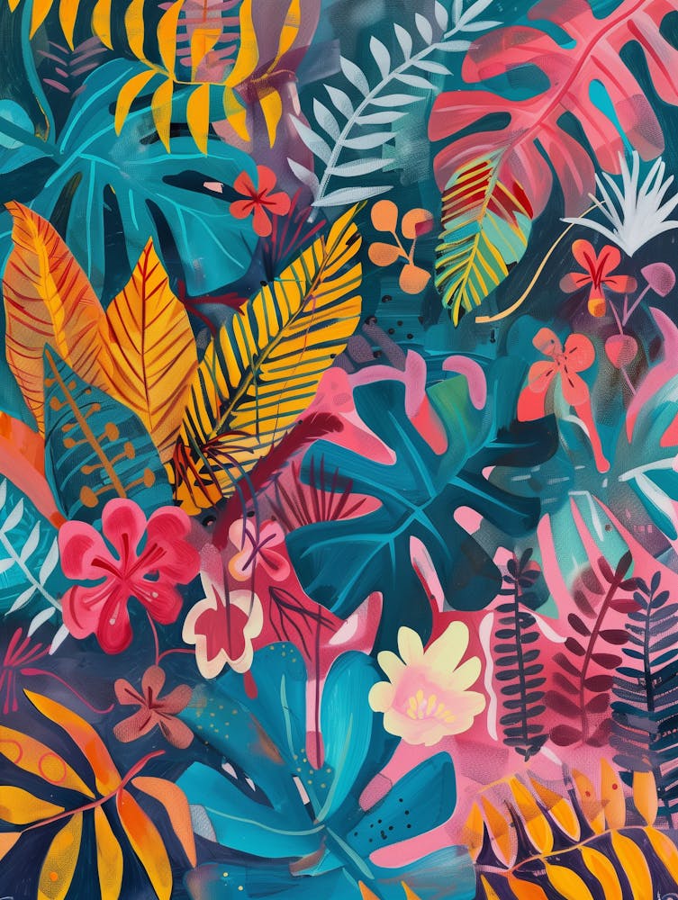 Tropical Leaves 1