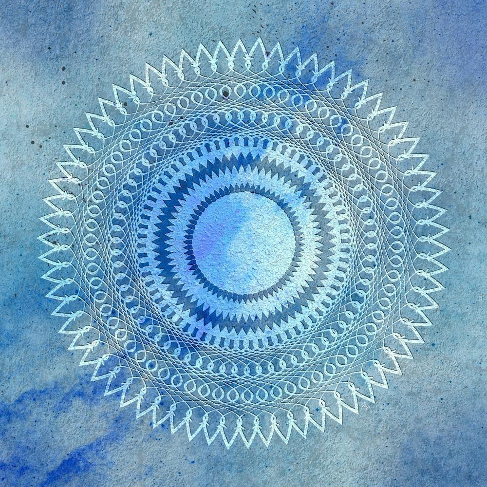 Blue Mandala Two