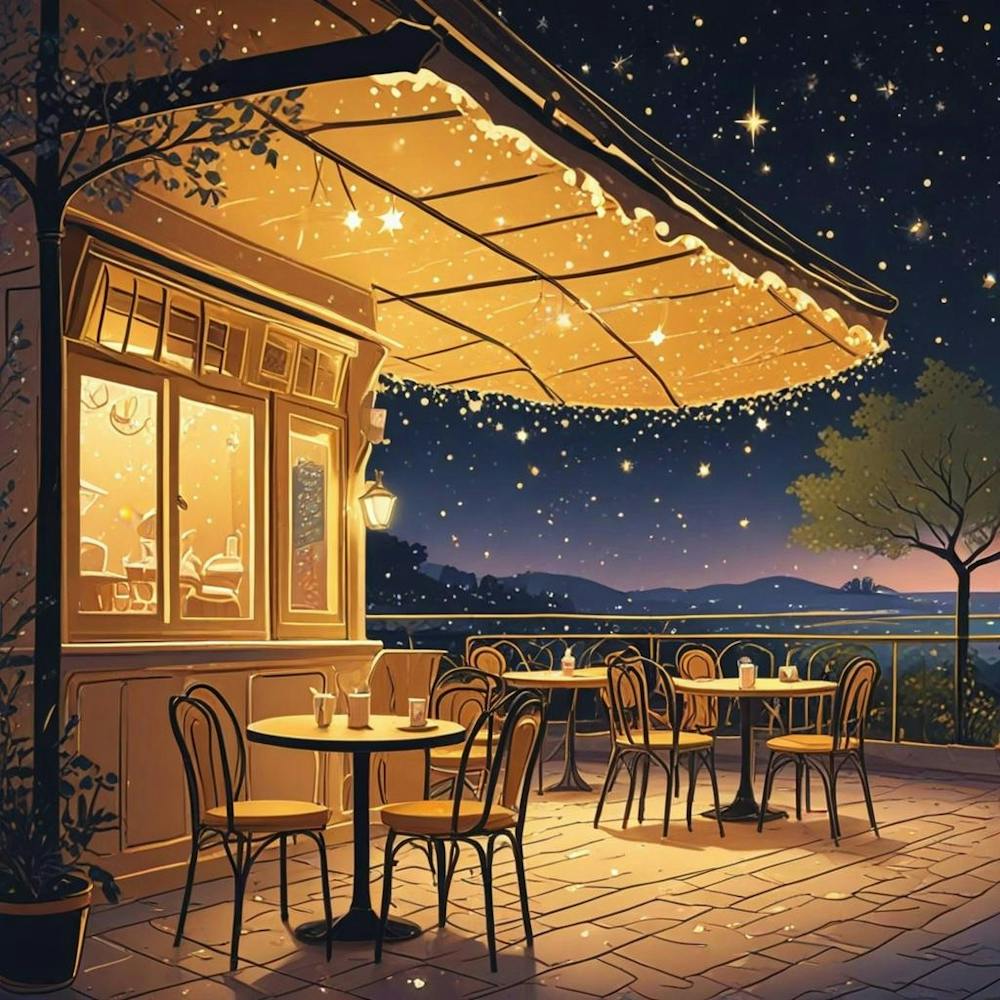 Cafe Terrace At Night (9)