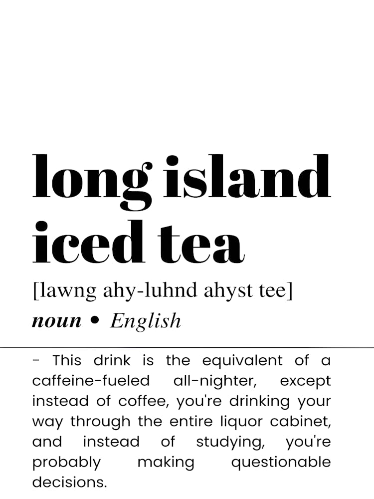 Long Island Iced Tea 2