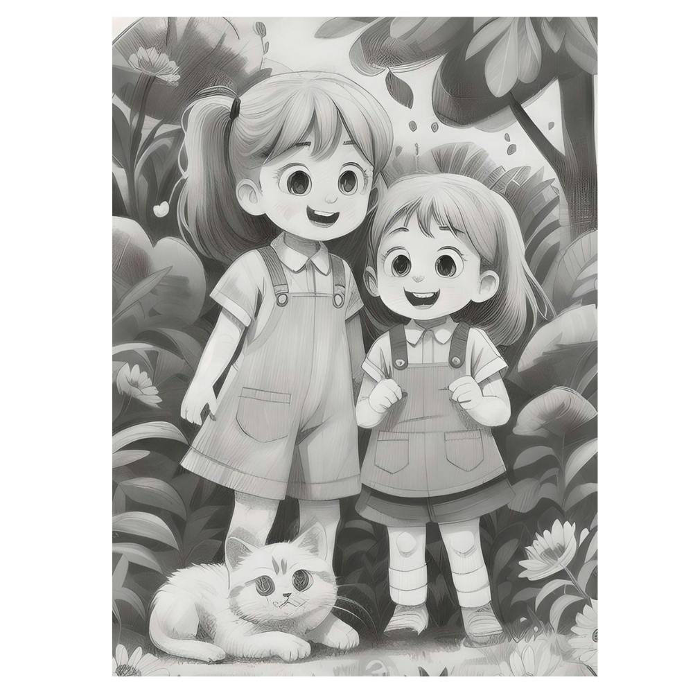 Two Girls In The Woods