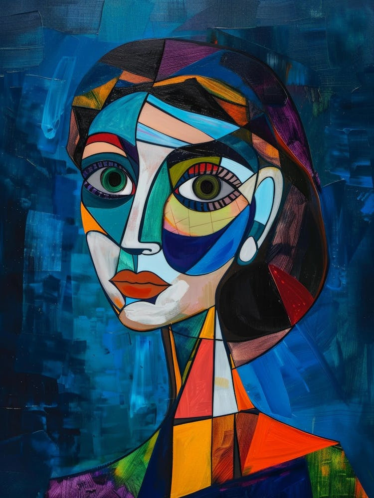 Abstract Of A Woman 31