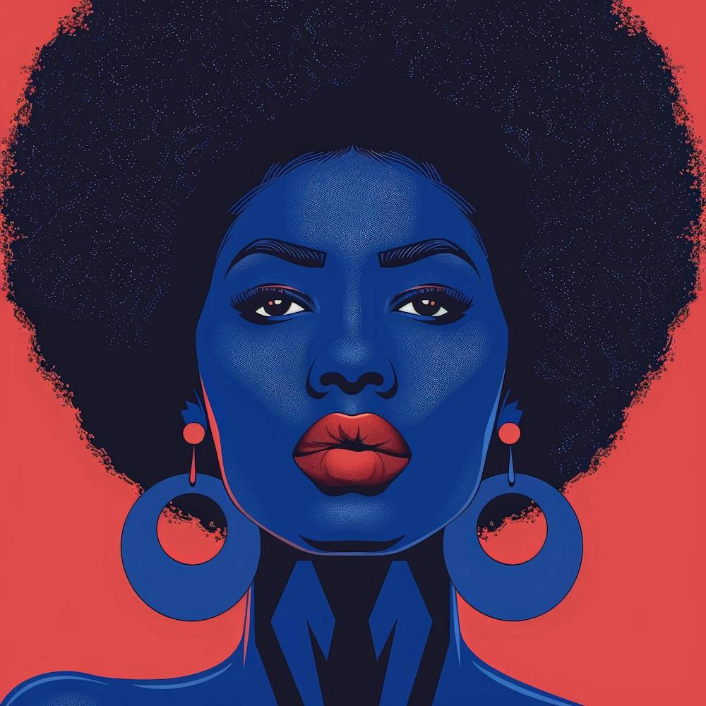Blue Woman 14