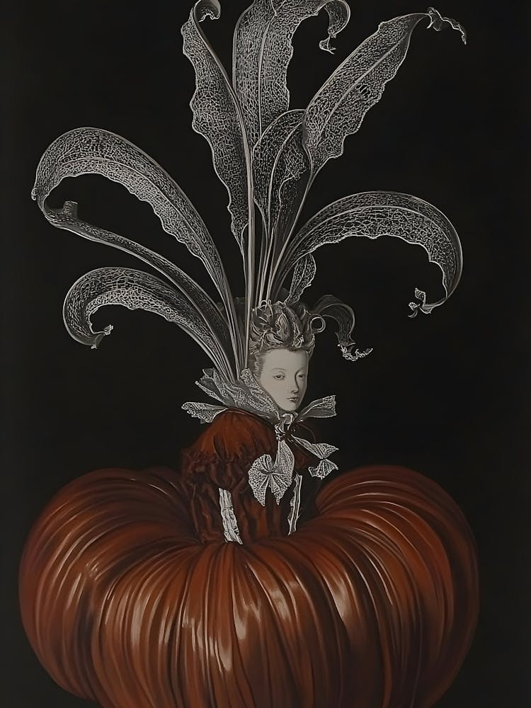 Girl In A Pumpkin