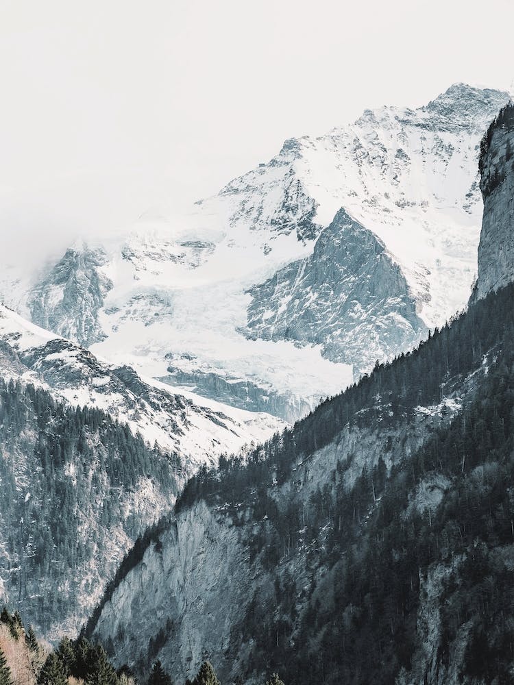 Snow Covered Moutains