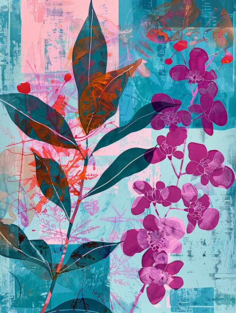 Rosa Orchideen