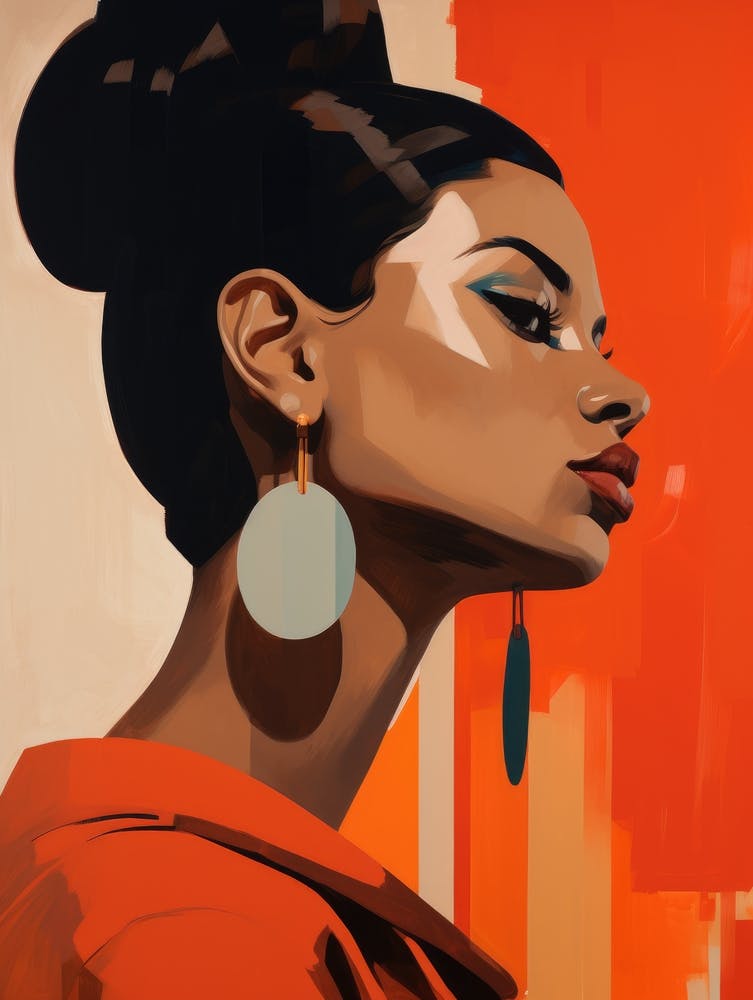 Woman With Earrings