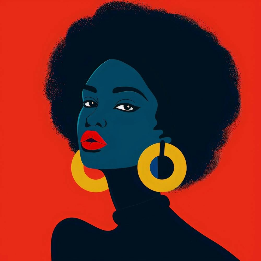 Afro Girl 26