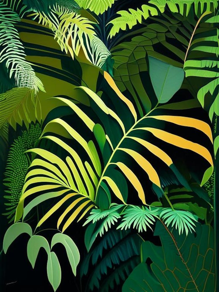 Australian Tree Fern Vibrant