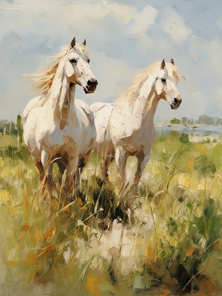 Horses Painting In Transylvania, Romania 4