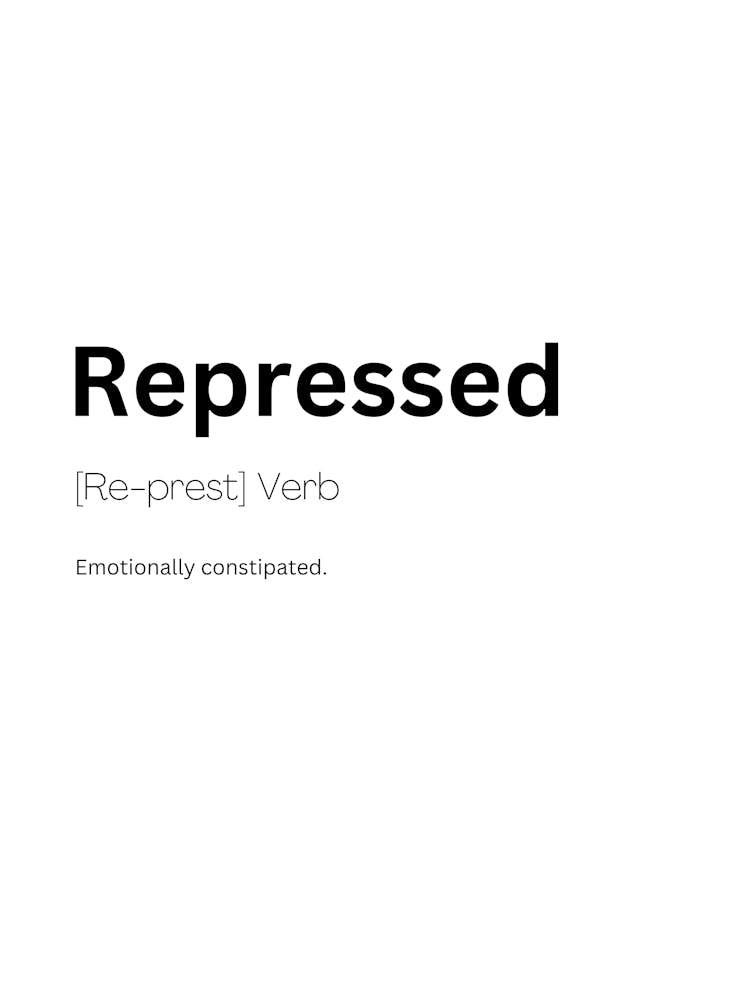 Repressed Definition Meaning