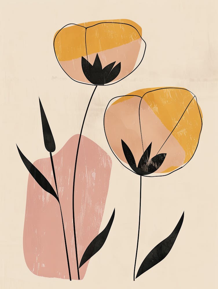 Yellow Poppies 1