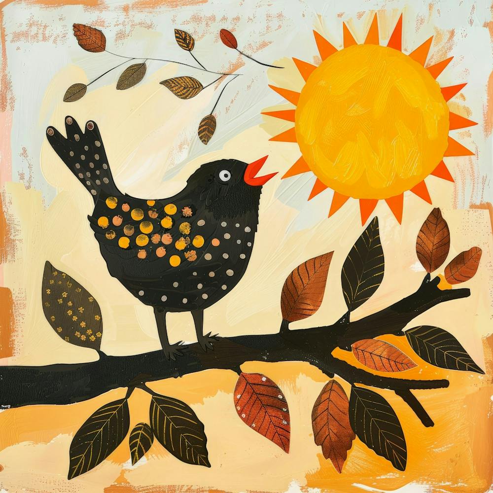 Bird On A Branch 21