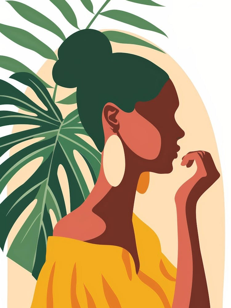 Afro-American Woman 40