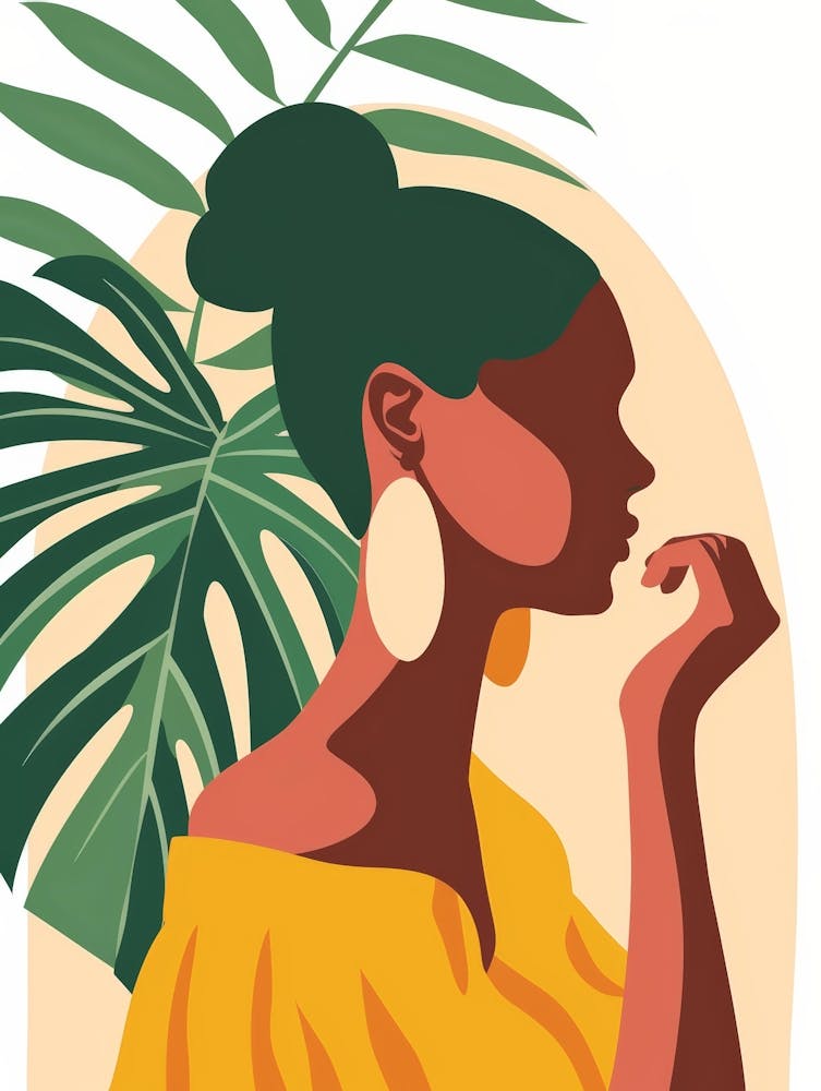 Afro-American Woman 40