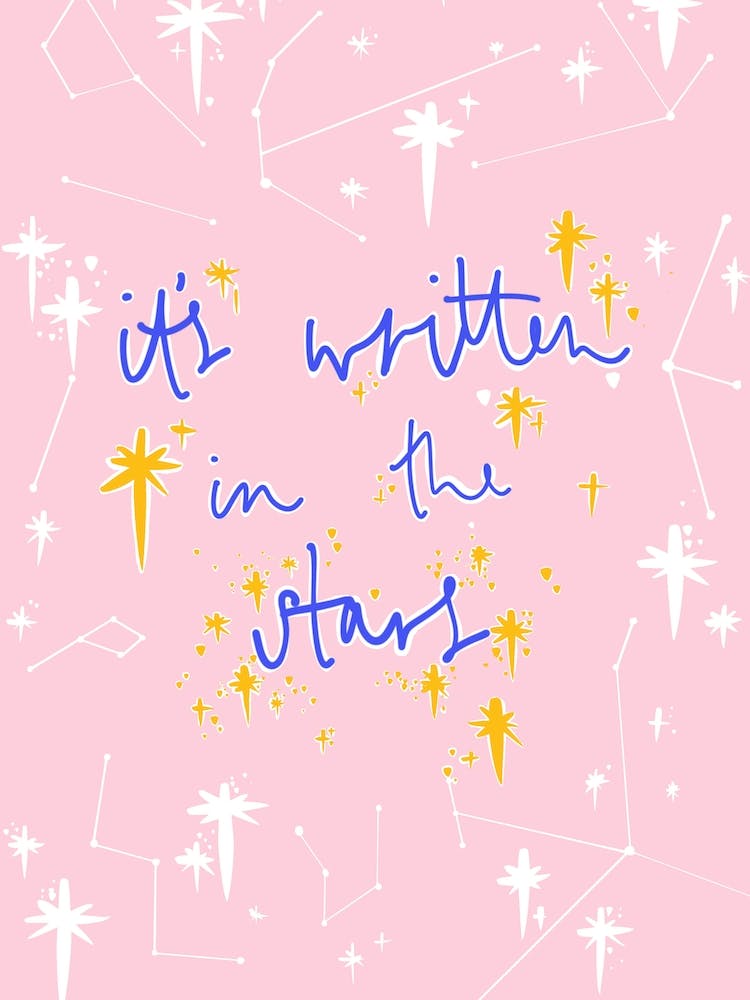 It Is Written In The Stars Pink