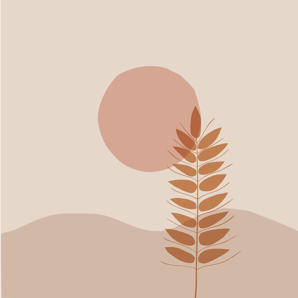 Wheat Field At Sunset