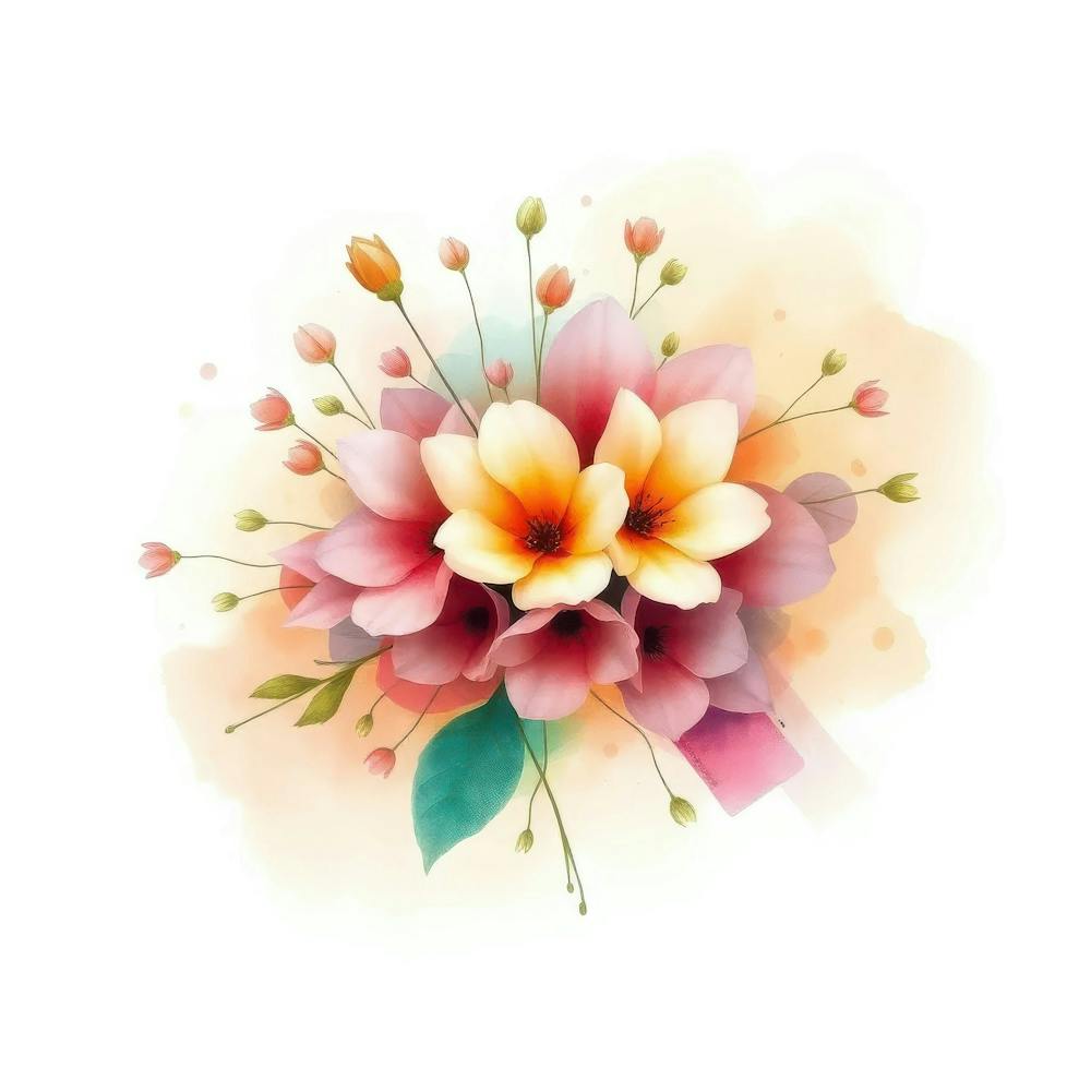 Watercolor Flowers 25