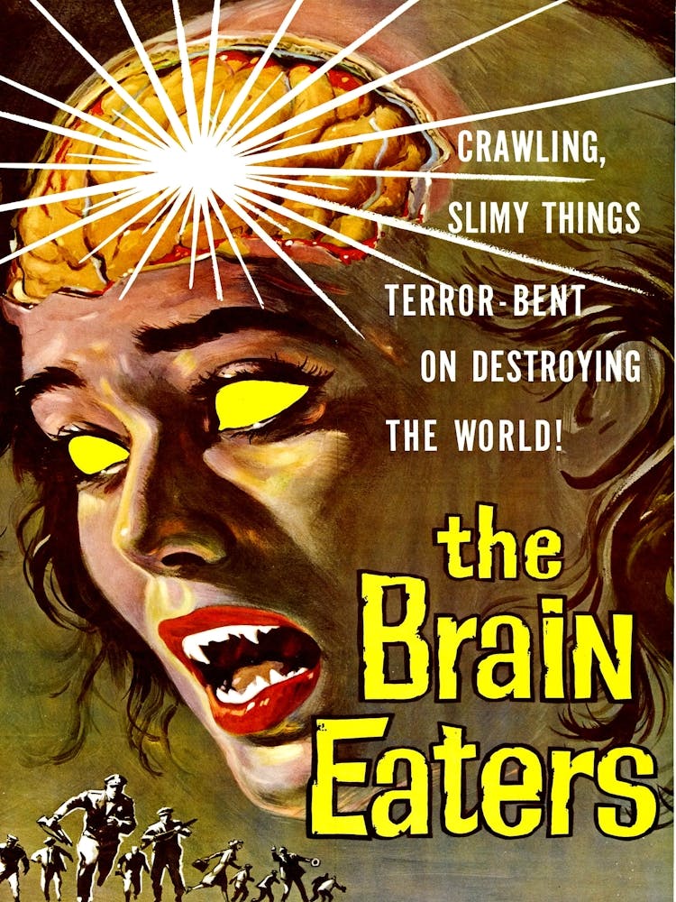 Horror Movie Poster, The Brain Eaters