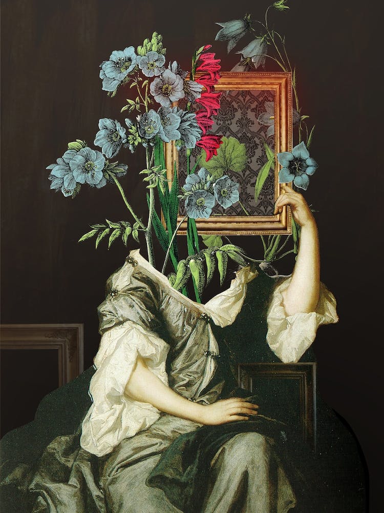 Florales Portrait Disaster