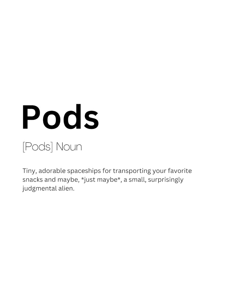Pods Definition Meaning 1