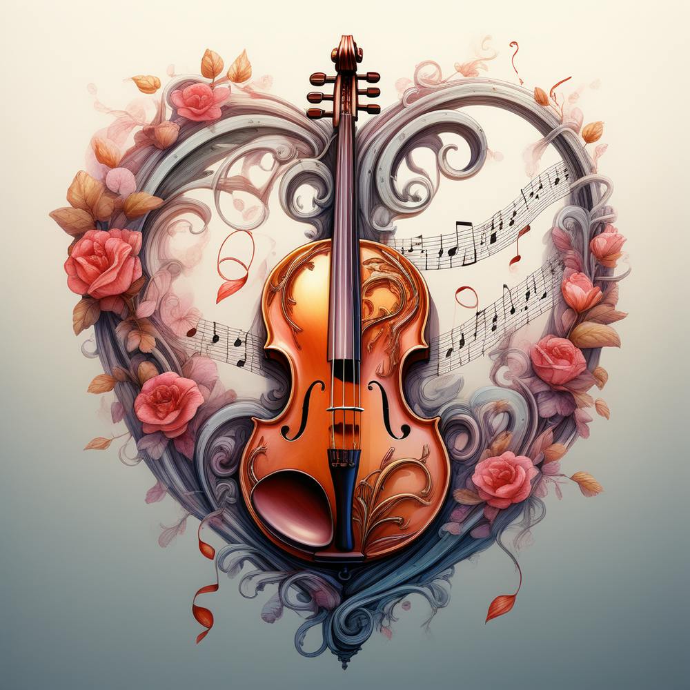 Violin In A Heart