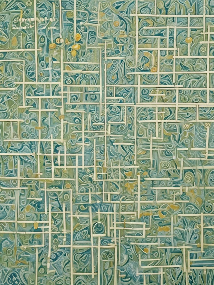 Labyrinthe Abstrait no2