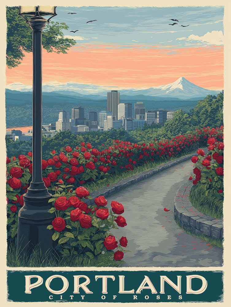 City of Roses Portland, Oregon